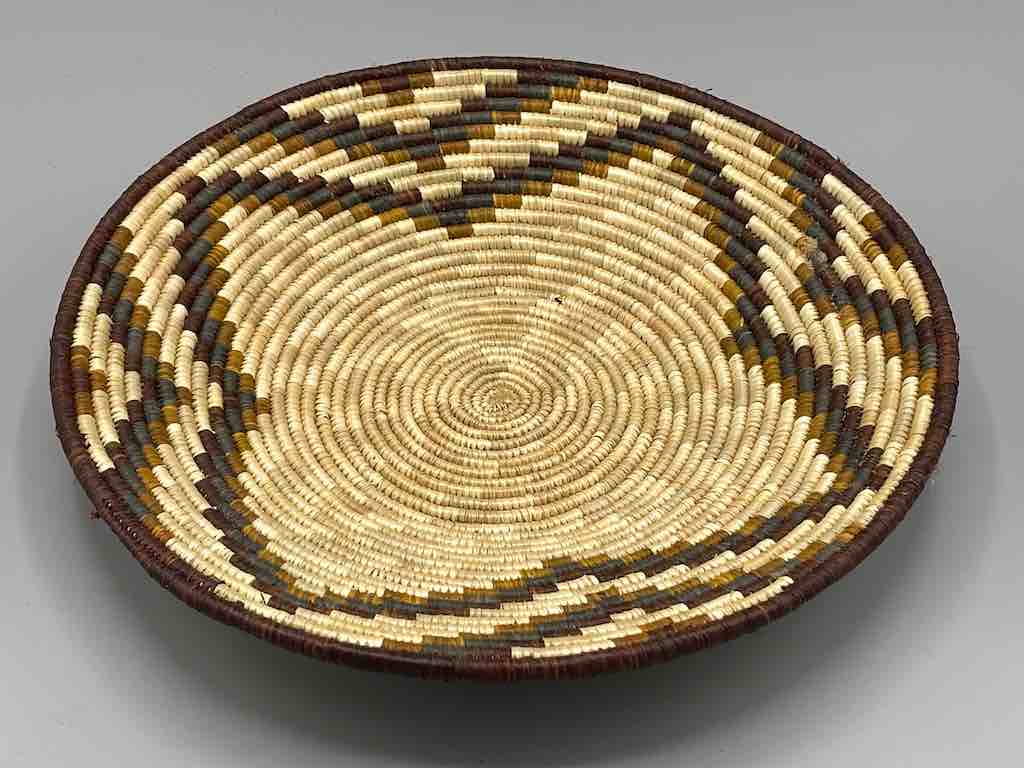 Finest Quality Handwoven Batoro Raffia Basket/Bowl | 11"