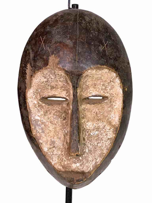 Ceremonial-style African Lega Tribal Mask from Congo (DRC)