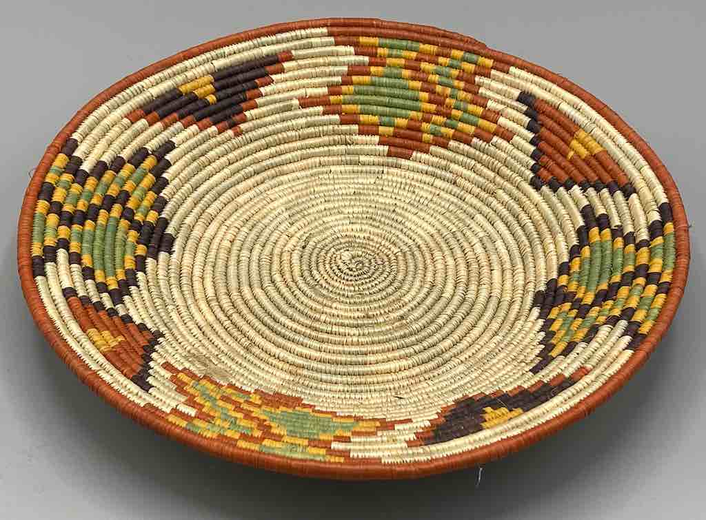 Finest Quality Handwoven Batoro Raffia Basket/Bowl | 11"