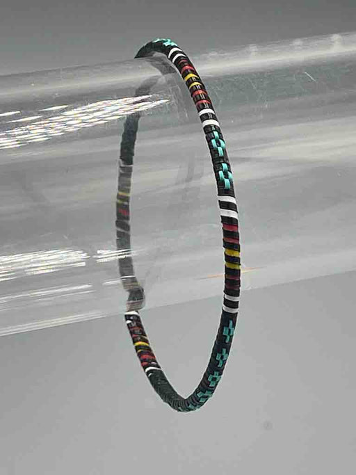 Narrowest Finest Design Recycled Plastic Bracelet - Turquoise