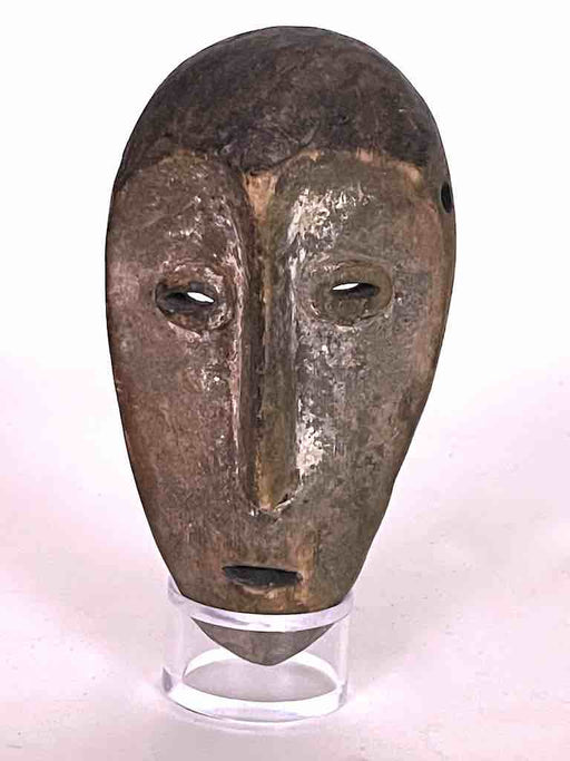 Small Ceremonial-style African Lega Tribal Mask from Congo (DRC)