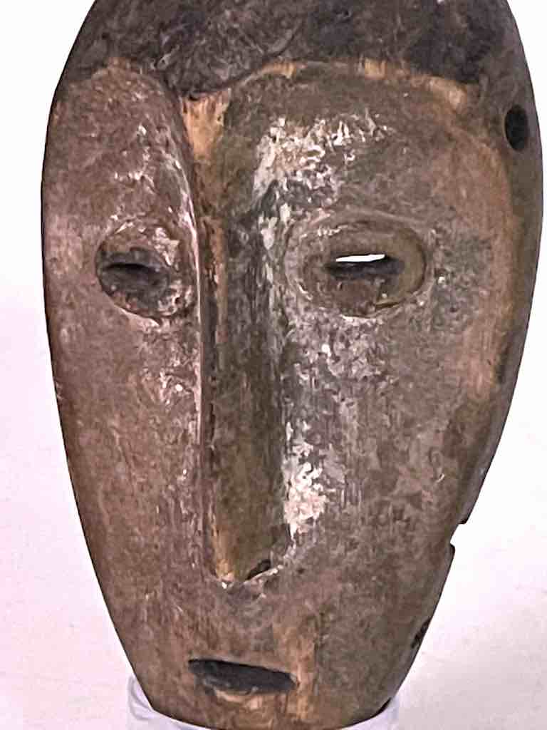Small Ceremonial-style African Lega Tribal Mask from Congo (DRC)