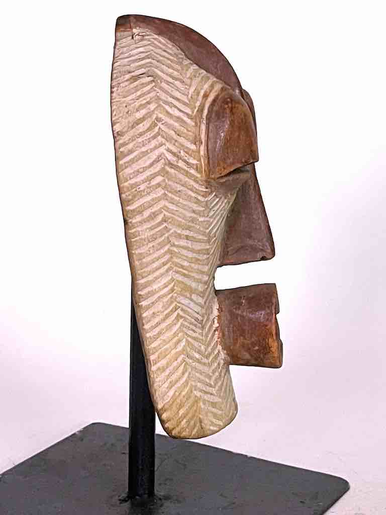 Small Ceremonial-style African Kifwebe Tribal Mask from Congo (DRC)