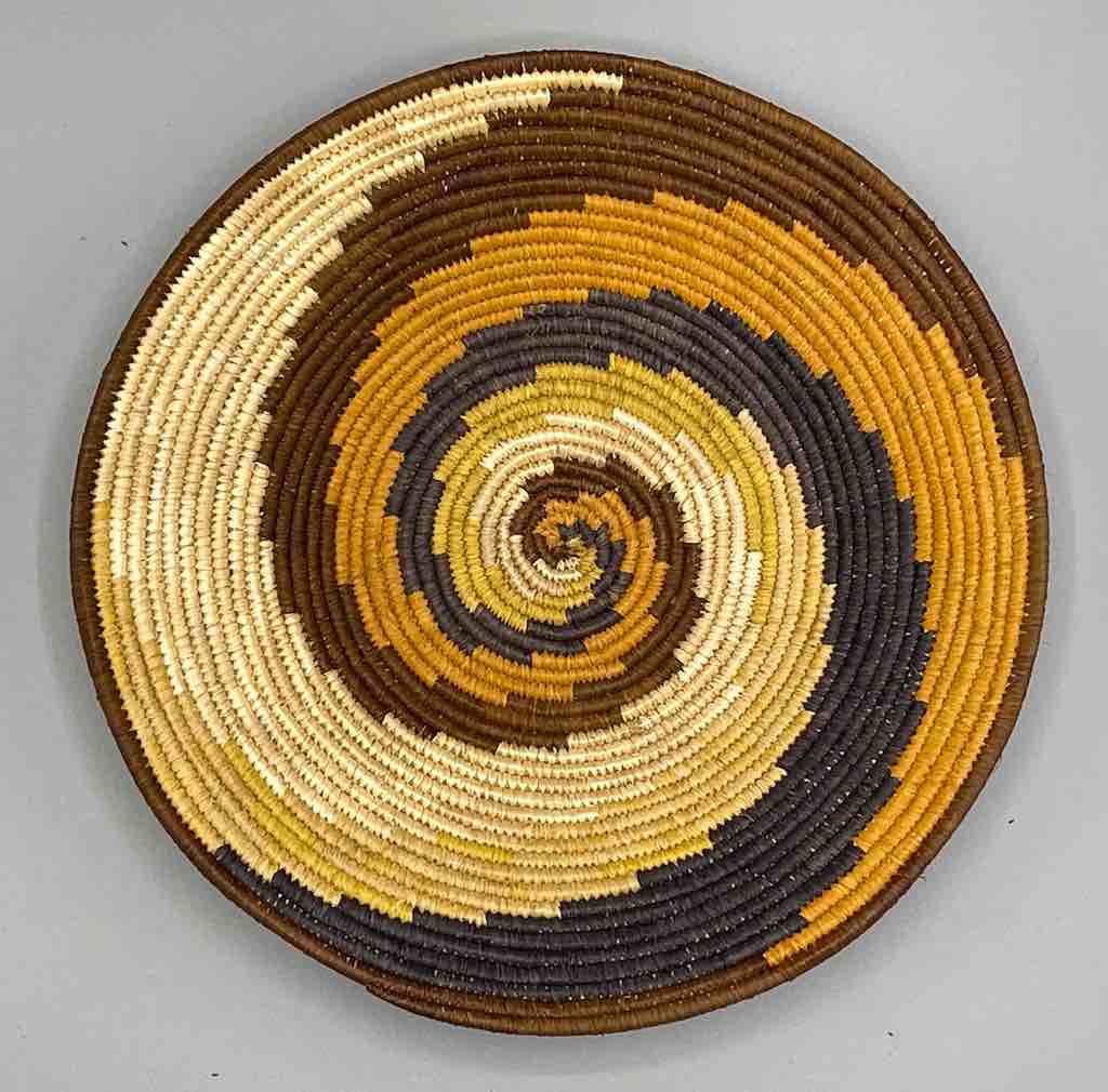 Finest Quality Handwoven Batoro Raffia Basket/Bowl | 9"