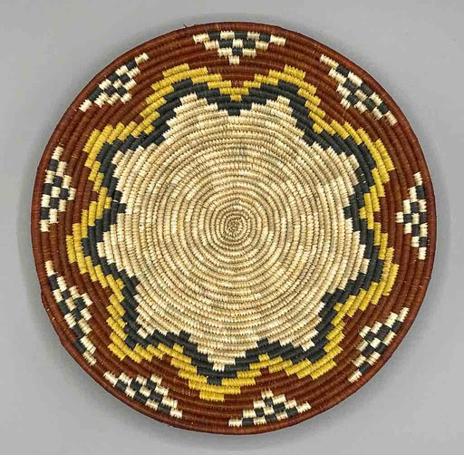 Finest Quality Handwoven Batoro Raffia Basket/Bowl | 9"