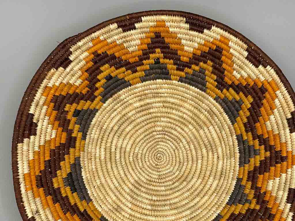 Finest Quality Handwoven Batoro Raffia Basket/Bowl | 11"