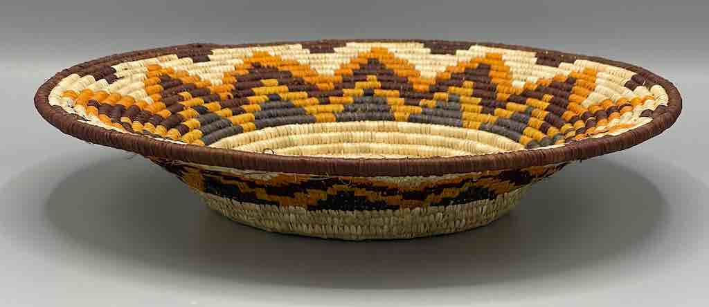 Finest Quality Handwoven Batoro Raffia Basket/Bowl | 11"