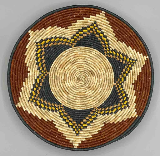 Finest Quality Handwoven Batoro Raffia Basket/Bowl | 11"