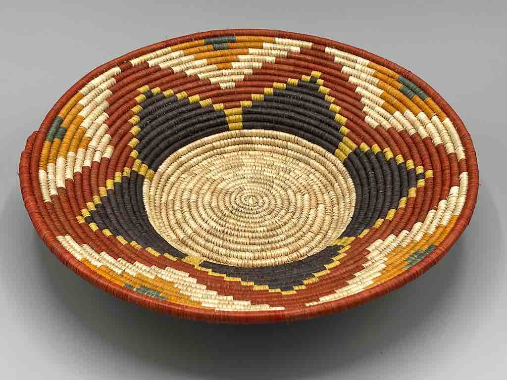 Finest Quality Handwoven Batoro Raffia Basket/Bowl | 11"