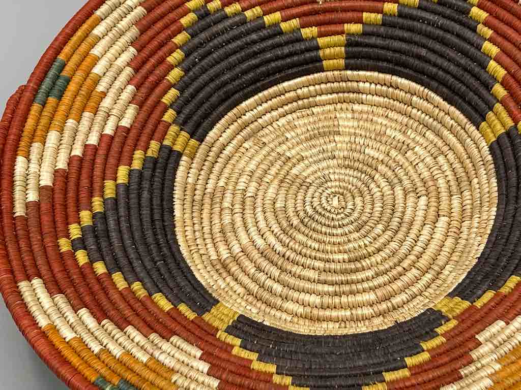 Finest Quality Handwoven Batoro Raffia Basket/Bowl | 11"