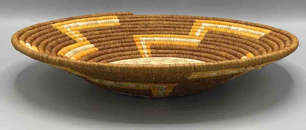 Finest Quality Handwoven Batoro Raffia Basket/Bowl | 12"