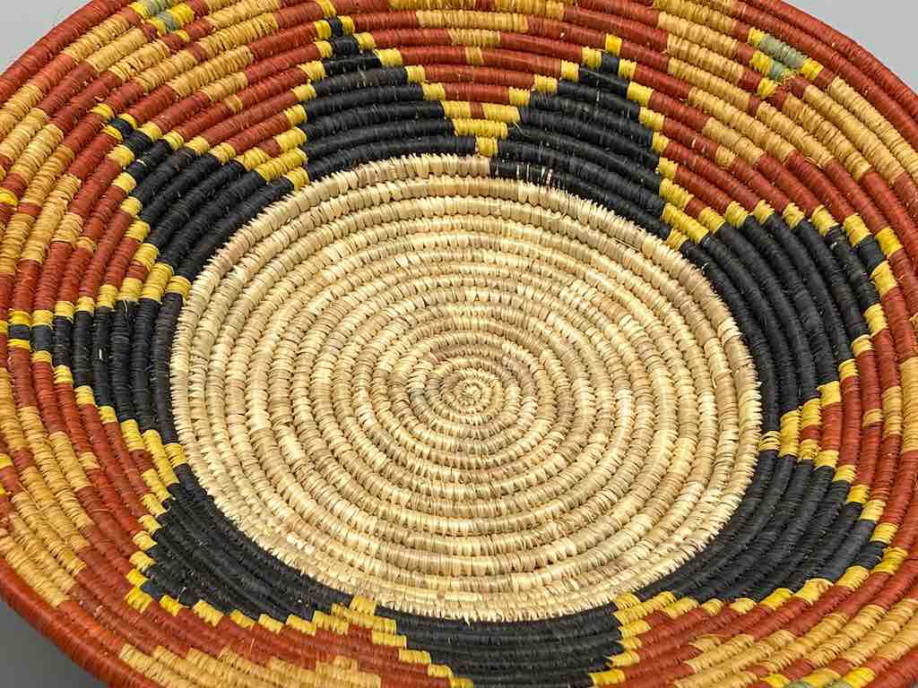 Finest Quality Handwoven Batoro Raffia Basket/Bowl | 11"