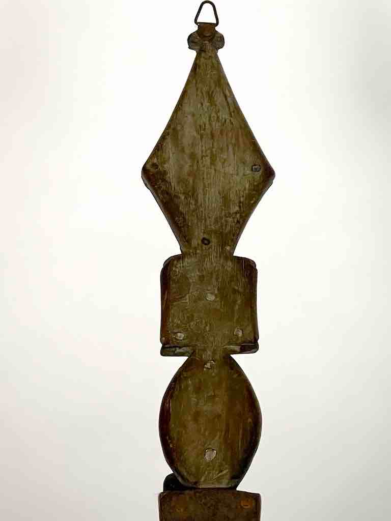 Traditional Vintage Wood & Metal Ceremonial Tuareg Ladle