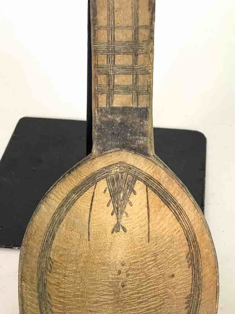 Large Traditional Vintage Wood Ceremonial Tuareg Spoon