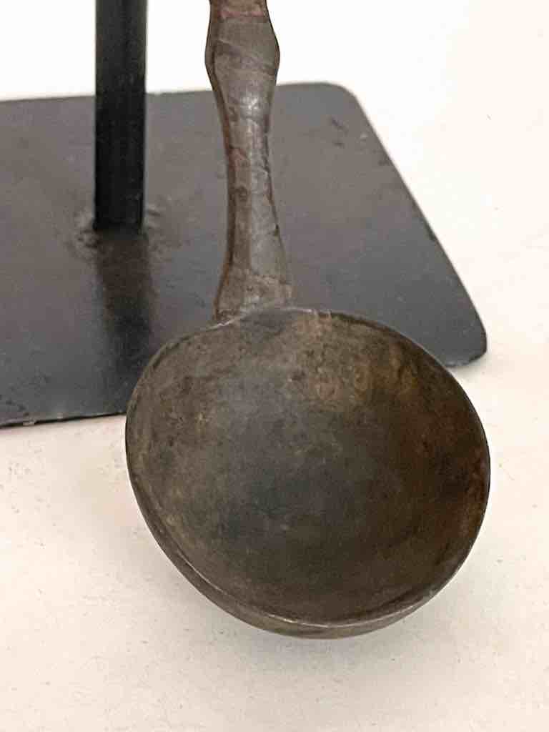 Traditional Vintage Wooden Ceremonial Baule Spoon