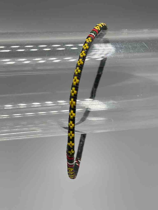 Narrowest Finest Design Recycled Plastic Bracelet - Yellow