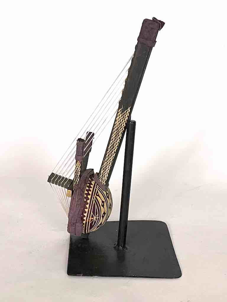 Small "Toy" Version of a Traditional Senegalese Kora Harp
