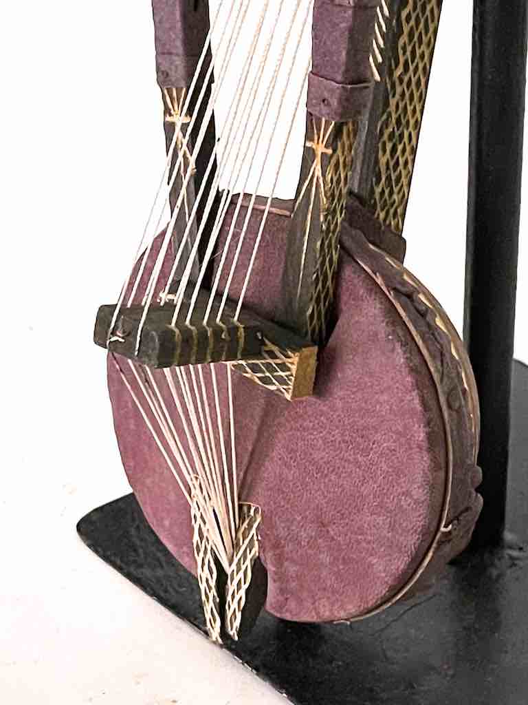 Small "Toy" Version of a Traditional Senegalese Kora Harp