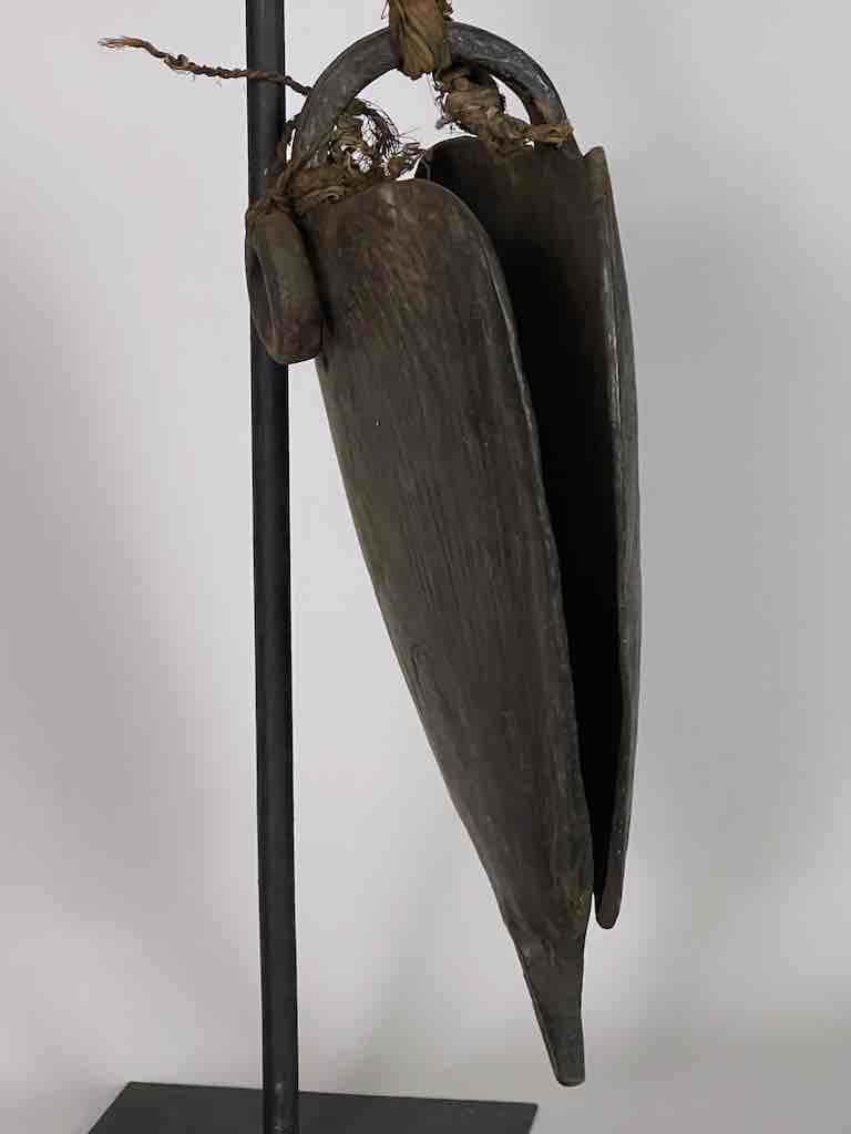 Old Extraordinary Kabye Iron Gong - Togo