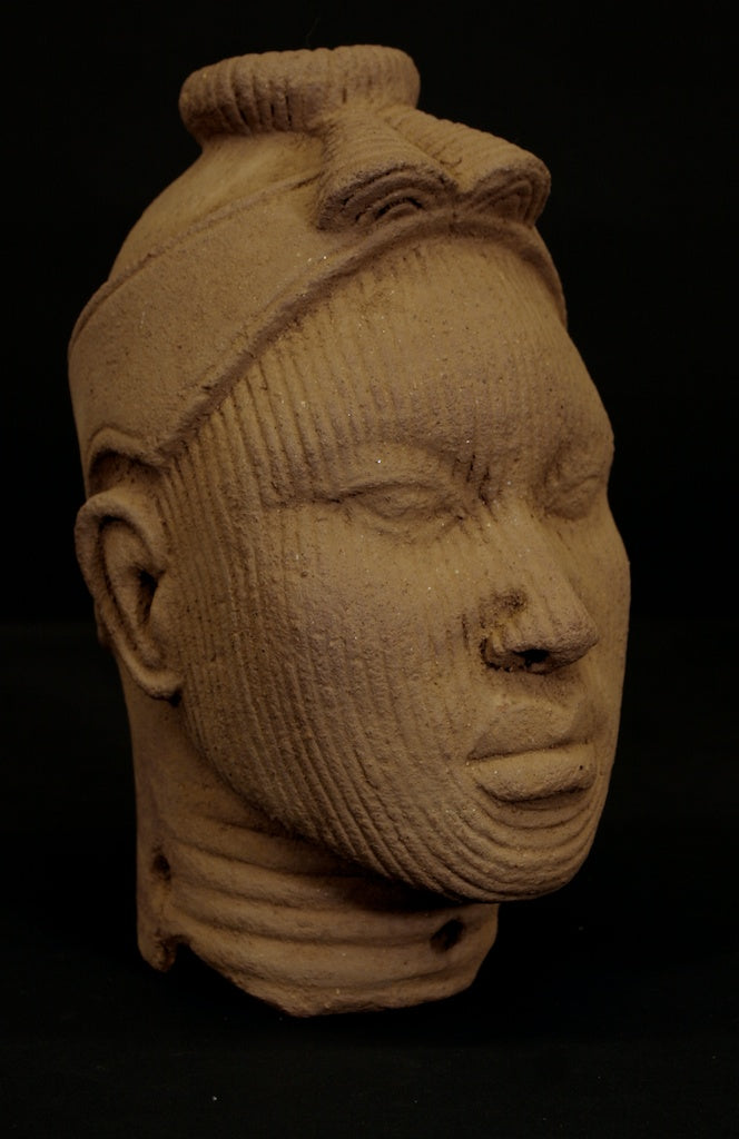 Ife clay head