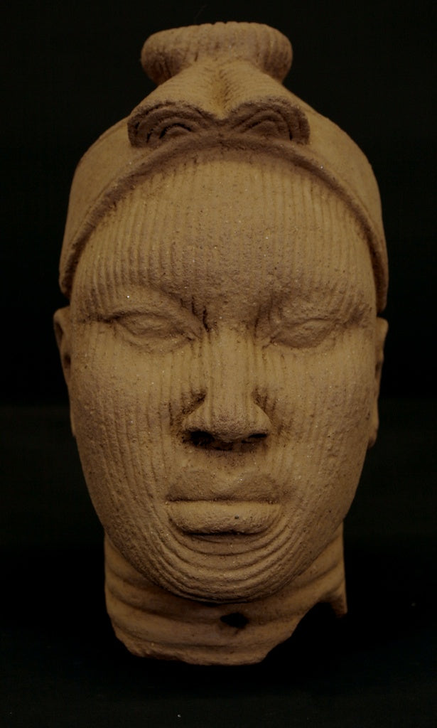 Ife clay head
