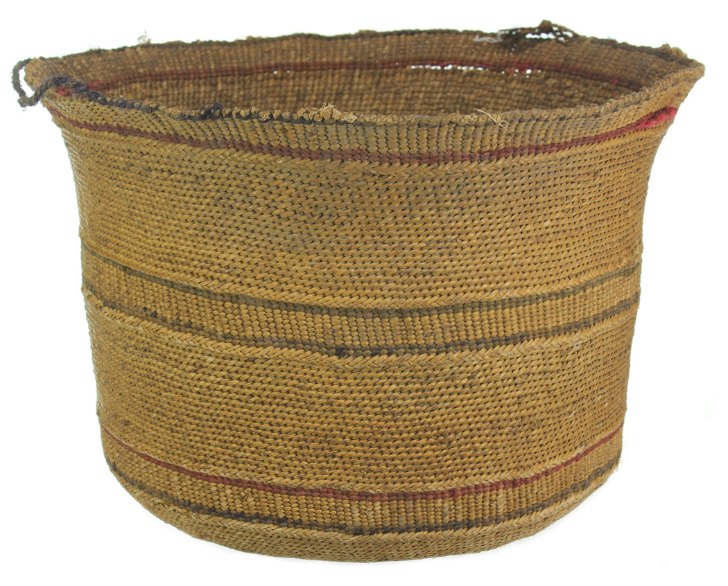 Vintage Kaguru Basket from Tanzania - 20" x 14"