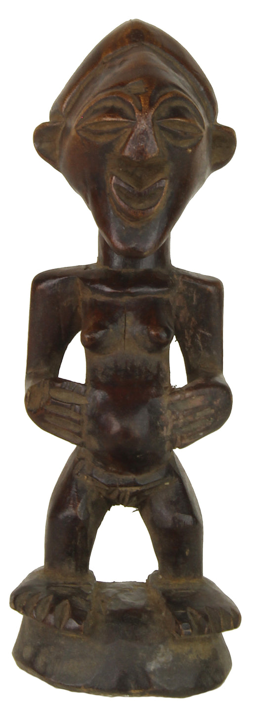 Songye Tribal Power Figure Statue of Congo | 7.5" - Niger Bend