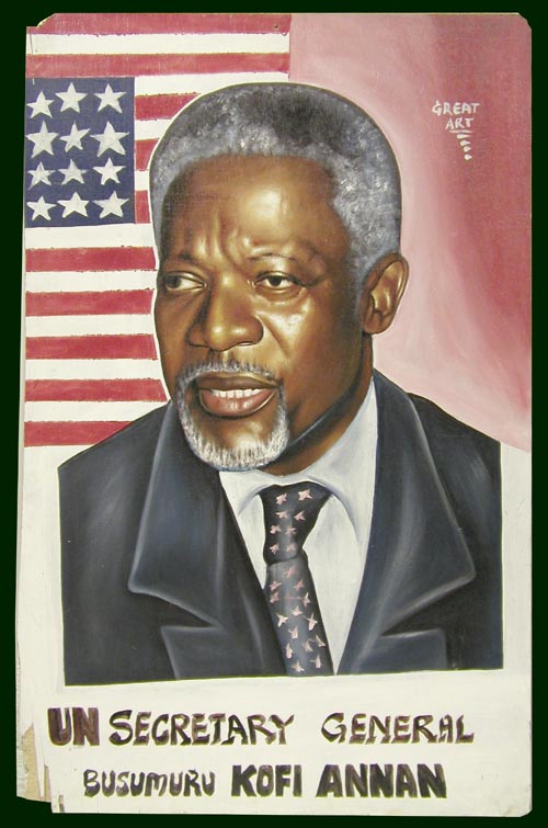 Commercial art – Political figure