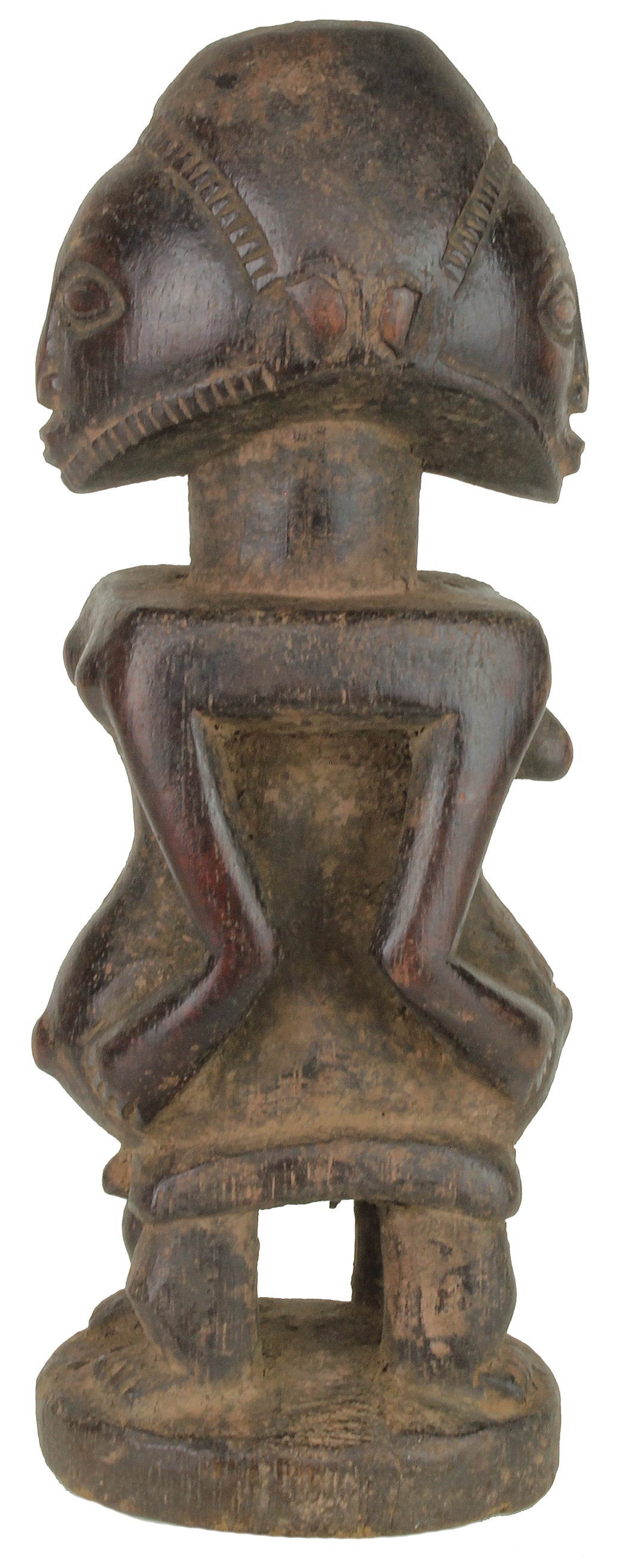Luba Tribal Power Figure Statue of Congo | 9" - Niger Bend