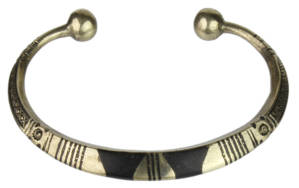Niger Bend Tuareg Brass Bracelet - Niger Bend
