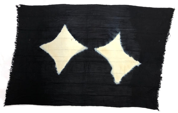 Tiv Textile - 6 Converging Dots - Niger Bend