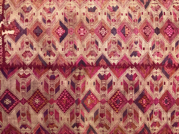 Vintage Tay Silk Quilt from Vietnam - Niger Bend