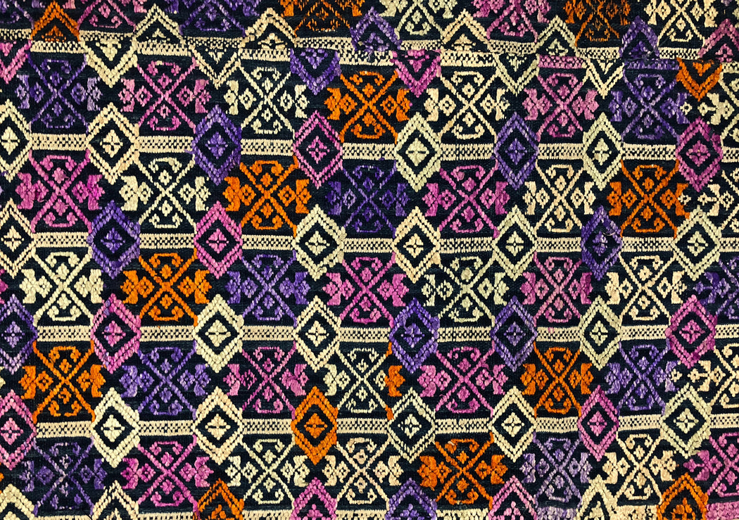 Vintage Tay Silk Quilt from Vietnam - Niger Bend