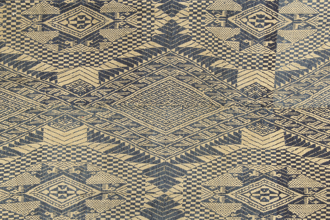 Vintage Black Tay Textile from Vietnam | 35" x 29" - Niger Bend