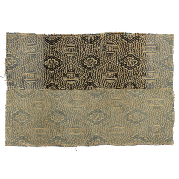 Vintage Black Tay Textile from Vietnam | 49" x 33" - Niger Bend