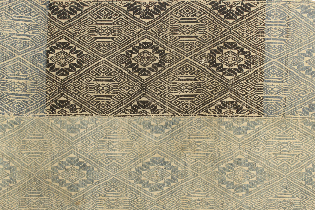 Vintage Black Tay Textile from Vietnam | 49" x 33" - Niger Bend