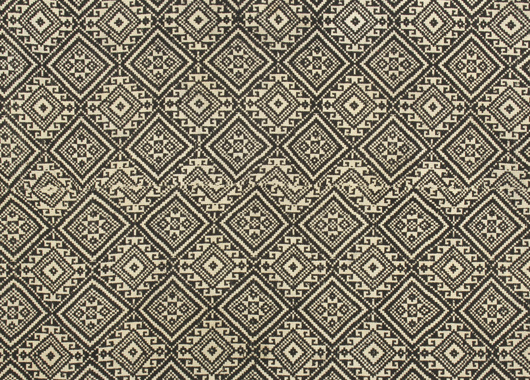 Vintage Black Tay Textile from Vietnam | 58" x 39" - Niger Bend