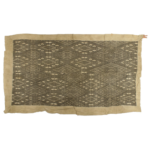 Vintage Black Tay Textile from Vietnam | 65" x 37" - Niger Bend