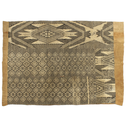 Vintage Black Tay Textile from Vietnam | 63" x 42" - Niger Bend