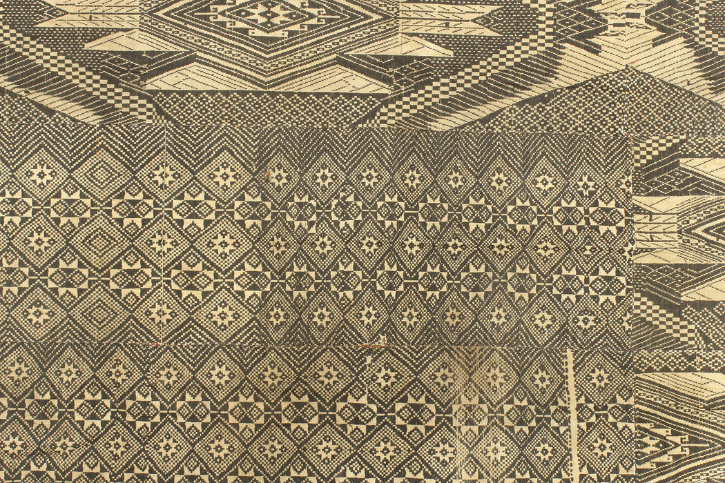 Vintage Black Tay Textile from Vietnam | 63" x 42" - Niger Bend