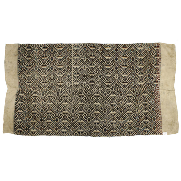 Vintage Black Tay Textile from Vietnam | 69" x 37" - Niger Bend