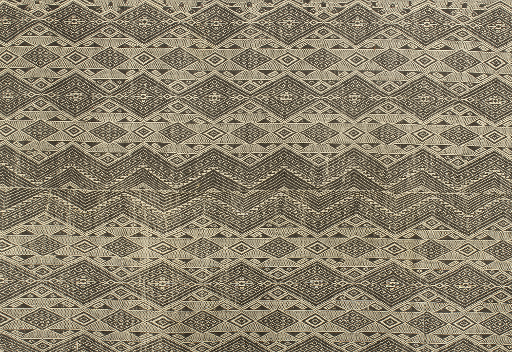 Vintage Black Tay Textile from Vietnam | 44" x 31" - Niger Bend
