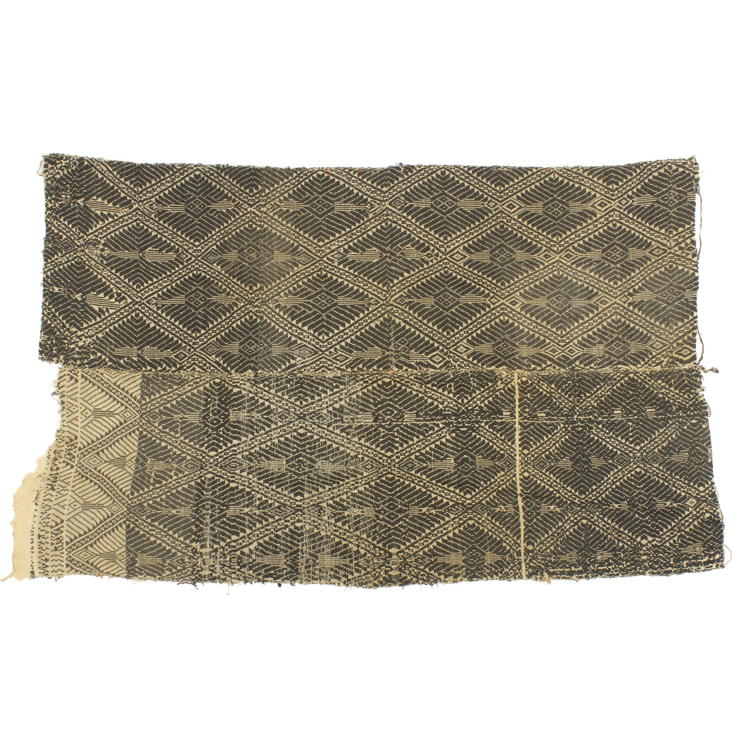 Vintage Black Tay Textile from Vietnam | 45" x 28" - Niger Bend