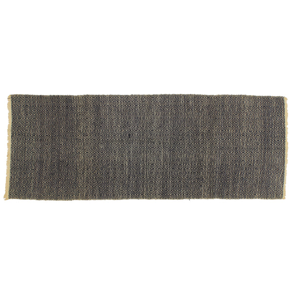 Vintage Black Tay Textile from Vietnam | 44" x 16" - Niger Bend