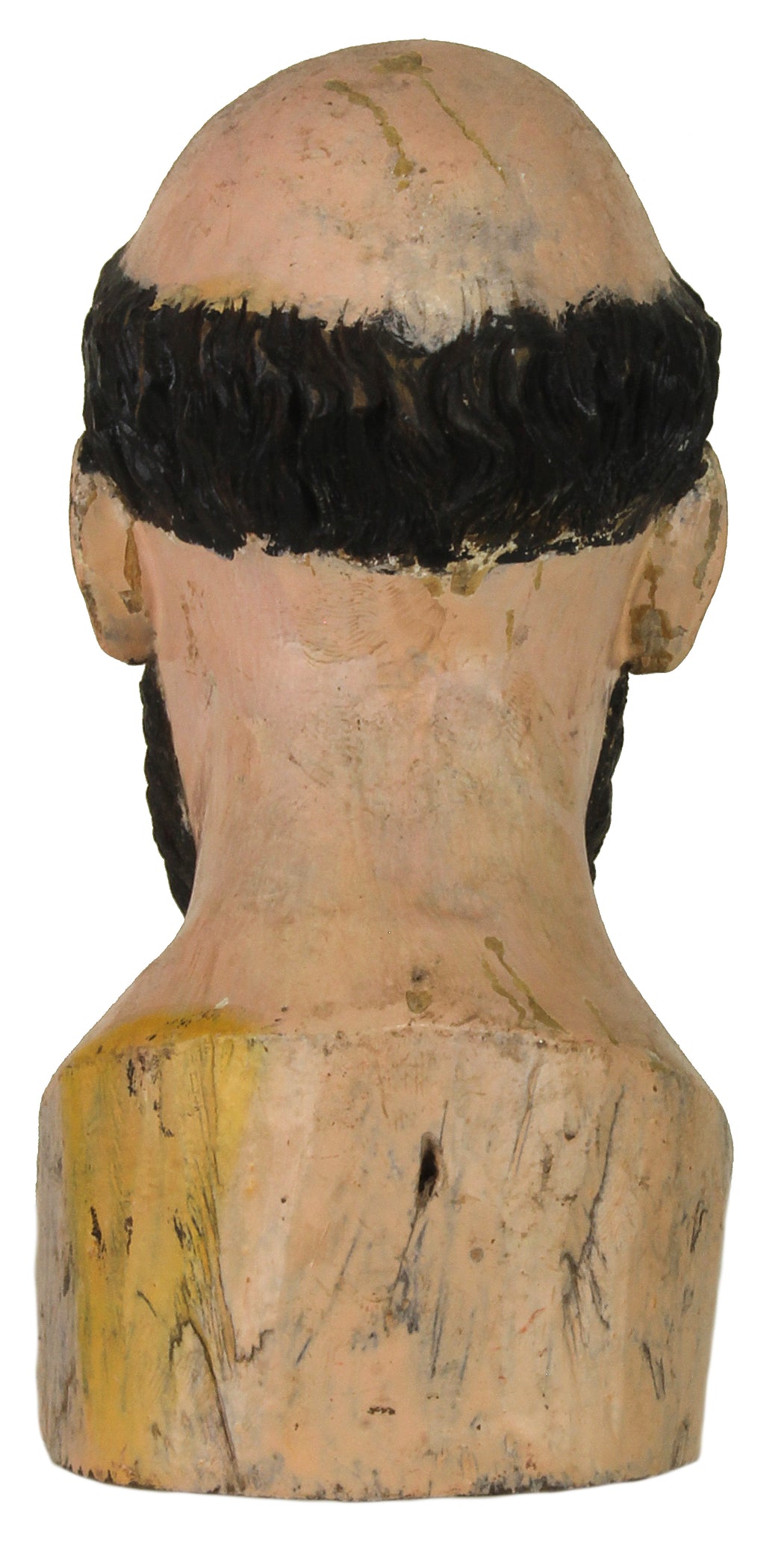 Antique Vietnamese Saint Figure Head | 6" - Niger Bend