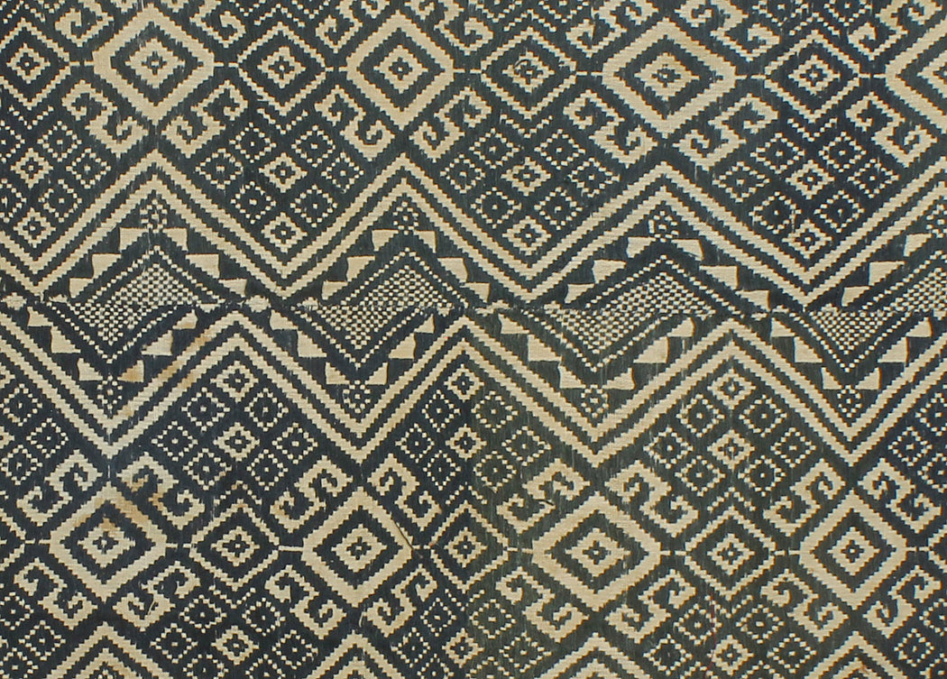 Vintage Muong Textile Blanket from Vietnam | 50" x 29" - Niger Bend