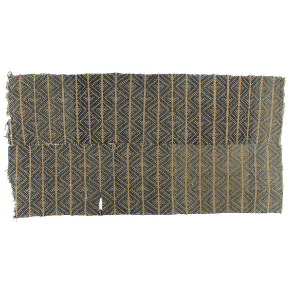 Vintage Muong Textile Blanket from Vietnam | 54" x 29" - Niger Bend