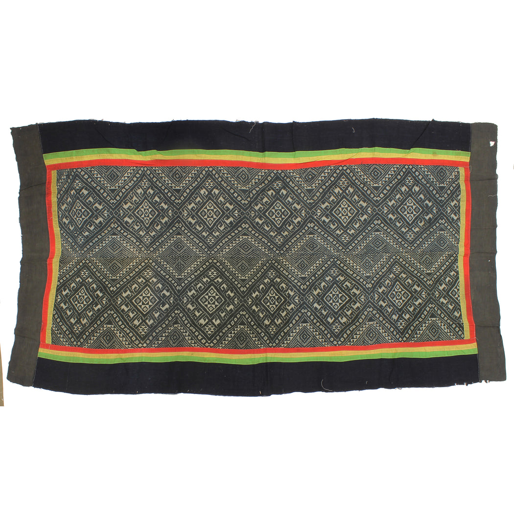 Vintage Muong Textile Blanket from Vietnam | 68" x 37" - Niger Bend