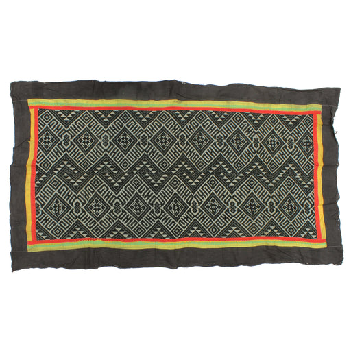 Vintage Muong Textile Blanket from Vietnam | 64" x 34" - Niger Bend
