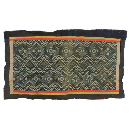 Vintage Muong Textile Blanket from Vietnam | 53" x 30" - Niger Bend